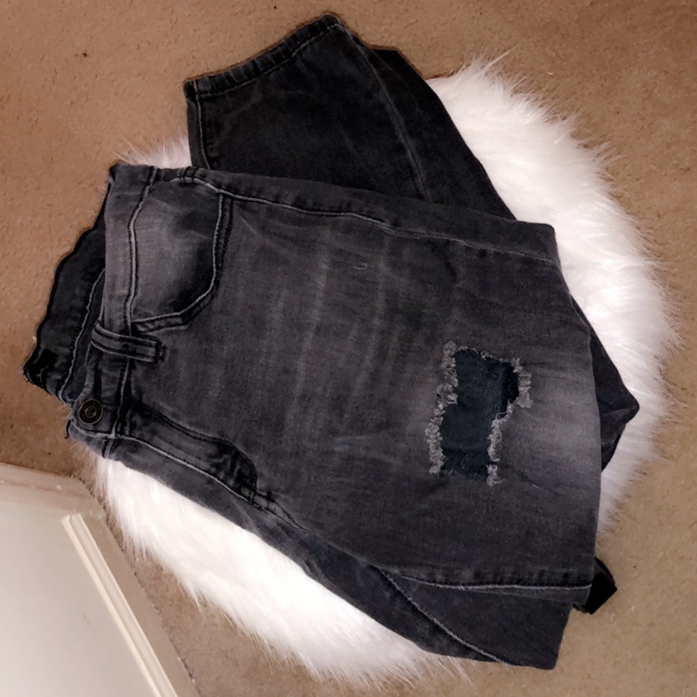 KANCAN JEANS BLACK HOLY